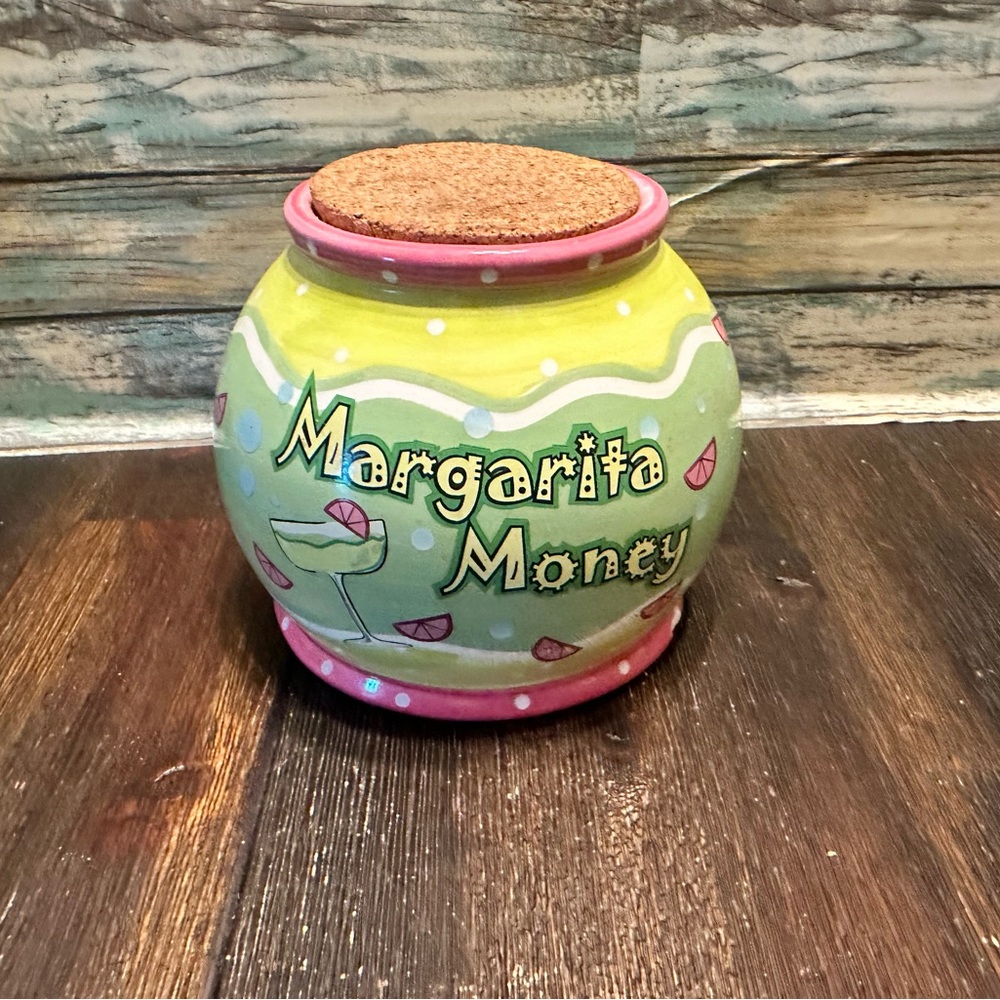 Vintage Margarita Money jar.  Purchased in 2003.